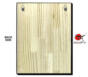 11" x 15" MDF Wood Wall Plaque "TORII" w/acrylic plate #WP-1115-AC-11