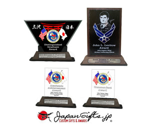 Crystal Awards "Misawa ALS awards" - 4qty Set