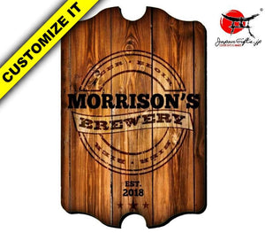 (LARGE) 23" x 15" Western Bar Sign #BS-L2315-002