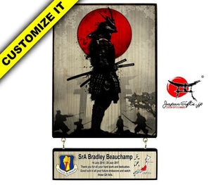 9" x 15" Hanging Wall Plaque w/Attachment #WP-V915-WA02