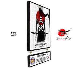 9" x 15" Hanging Wall Plaque w/Attachment #WP-V915-WA02