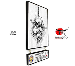 9" x 15" Hanging Wall Plaque w/Attachment #WP-V915-WA01