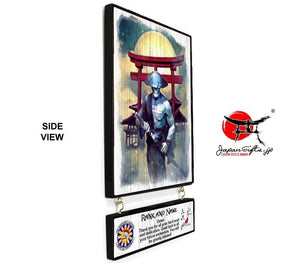 9" x 15" Hanging Wall Plaque w/Attachment #WP-V915-WA01