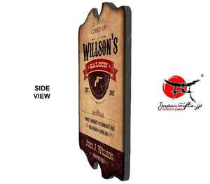 (LARGE) 23" x 15" Western Bar Sign #BS-L2315-002