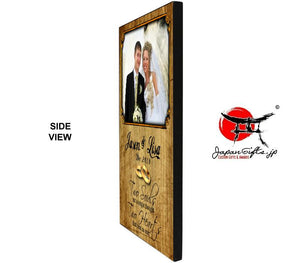 (LARGE) Vertical 15" x 23" Wood Wall Photo Plaque #PP-V1523-200