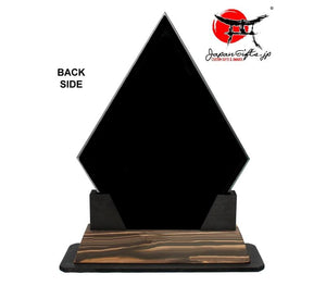 (LARGE) 12"H Diamond Shape - Made with MDF wood #DS-BK12-005