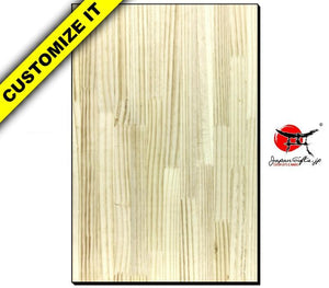 Vertical MDF Wood Wall Plaque #WP-VSOPT-002